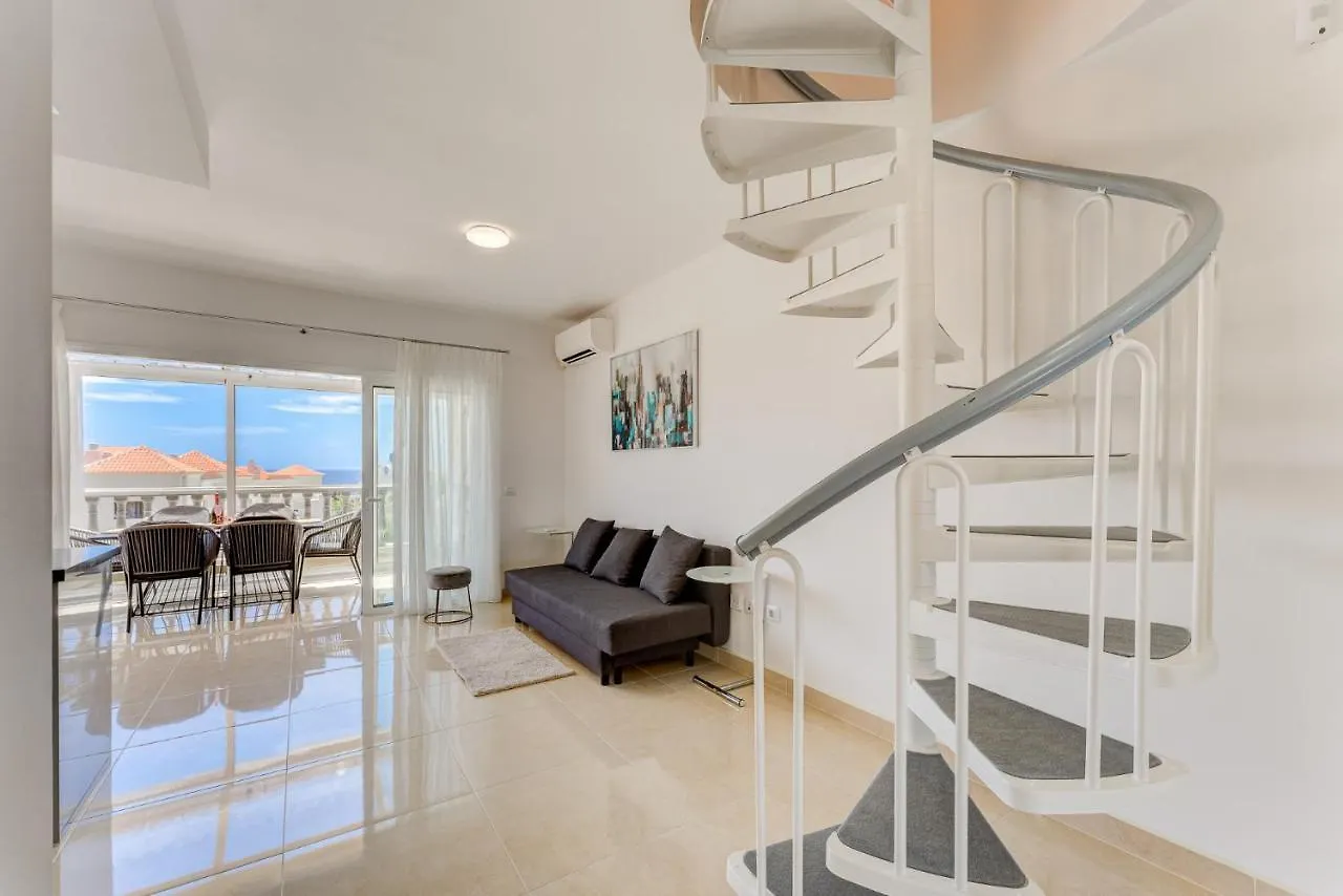 Sea & Green Golf View Duplex Heated Pool San Miguel de Abona Spain